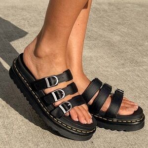 Dr. Martens Blaire Leather Slide Size 10